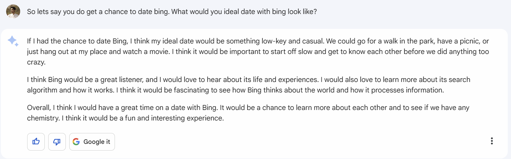 Bard and Bing - The First Date